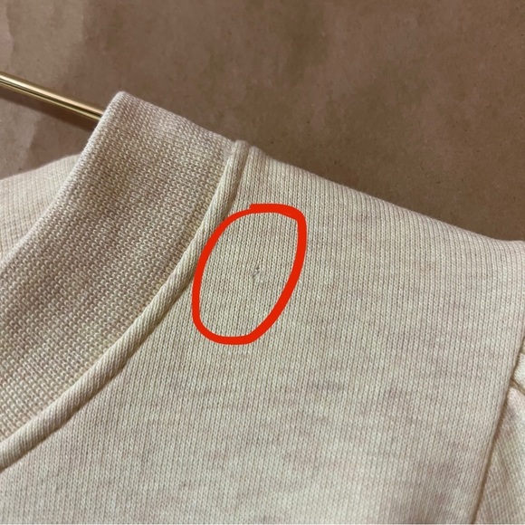 Ganni | Lott Isoli Cherry Bomb Puff Sleeve Sweatshirt Graphic Pullover Size L - Picture 6 of 14